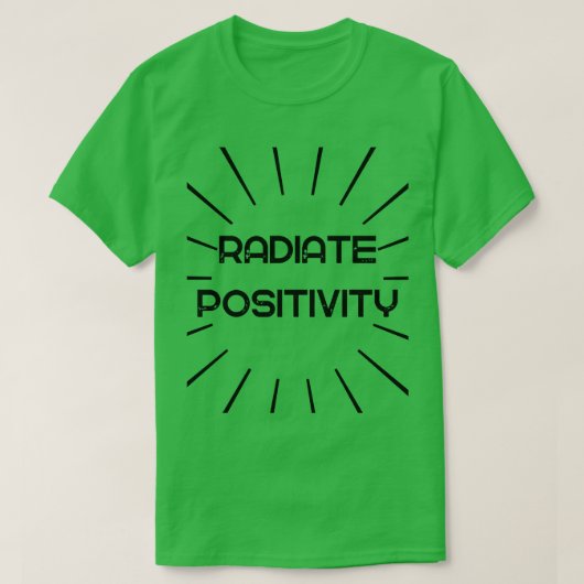 Radiale positiviteit t-shirt (Design voorkant)