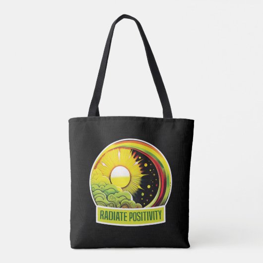 Radiale positiviteit tote bag (Achterkant)