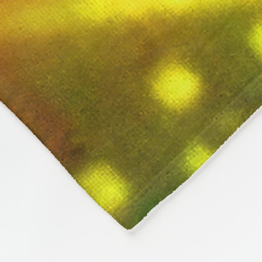 Radiale rastervloerbedekking fleece deken (Hoek)