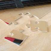 Radiale schikking van Kunstpennen Legpuzzel (Zijkant)