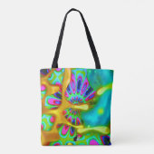 Radiale verkrachting tote bag (Achterkant)