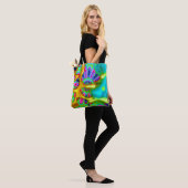 Radiale verkrachting tote bag (Op model)