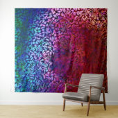 Radiale wervelkolom Patroon Multi - Tapestry Wandkleed (In Situ (horizontaal))