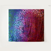 Radiale wervelkolom Patroon Multi - Tapestry Wandkleed (Voorkant (horizontaal))