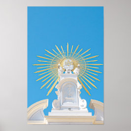 Radiance Above Malta Poster