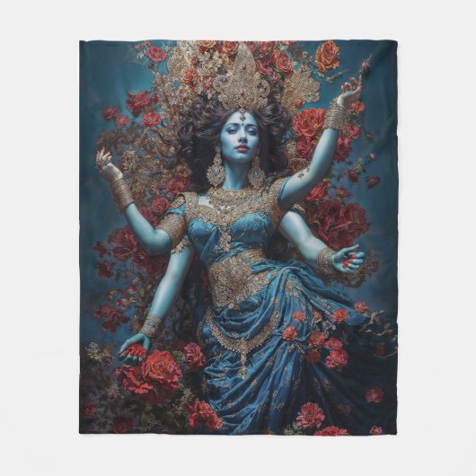 Radiance of Kali Fleece Deken (Voorkant)