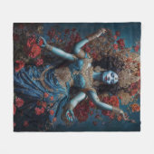 Radiance of Kali Fleece Deken (Voorkant (Horizontaal))