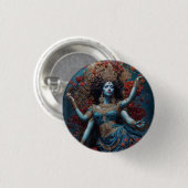 Radiance of Kali Ronde Button 3,2 Cm (Voorkant /achterkant)