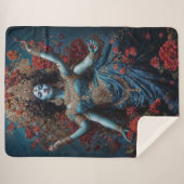 Radiance of Kali Sherpa Deken (Voorkant (horizontaal))