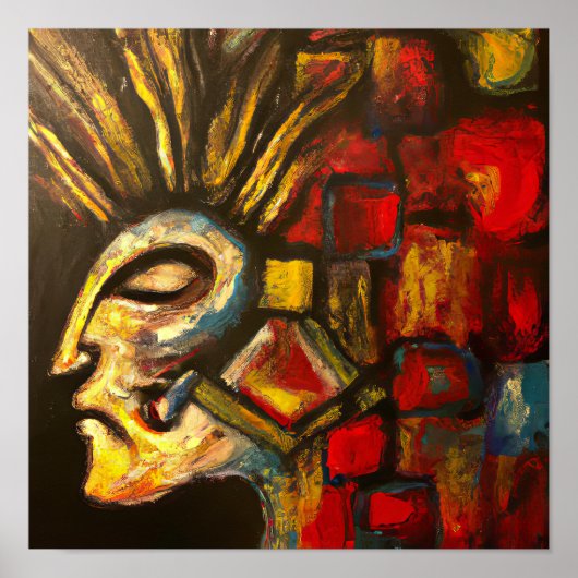 Radiant Ancestry: Een prisma van de Maya-erfenis Poster (Voorkant)