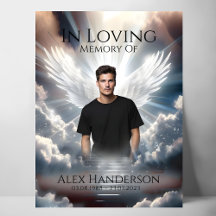 Radiant Angel Ascension Memorial Sign