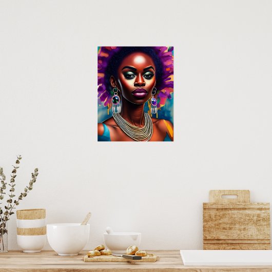 Radiant Beauty Poster (Keuken)