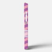 Radiant Bevroren Orchid Chevrons met Snowflake Case-Mate iPhone Case (Achterkant / Links)