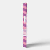 Radiant Bevroren Orchid Chevrons met Snowflake Case-Mate iPhone Case (Achterkant / Rechts)
