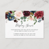 Radiant Bloom Display Shower Kaart (Voorkant)