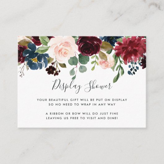 Radiant Bloom Display Shower Kaart (Voorkant)