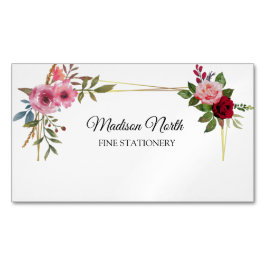 Radiant Bloom | Florence-Visitekaartje Magnetisch Visitekaartje