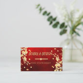 Radiant Bloom | Florence-Visitekaartje Visitekaartje (Staand voorkant)