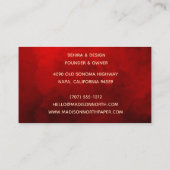 Radiant Bloom | Florence-Visitekaartje Visitekaartje (Achterkant)