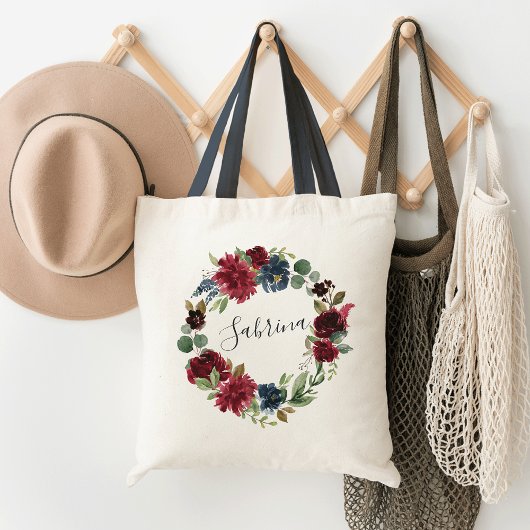 Radiant Bloom gepersonaliseerd Tote Bag