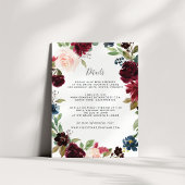 Radiant Bloom Guest Information Kaart