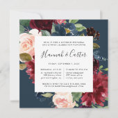 Radiant Bloom Rehearsal Dinner Invitation Kaart (Voorkant)