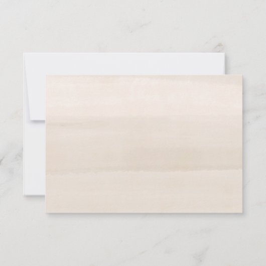 Radiant Bloom RSVP-kaart RSVP Kaartje (Achterkant)