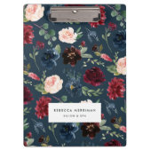 Radiant Bloom | Waterverf Floral — Aangepast Klembord (Voorkant)