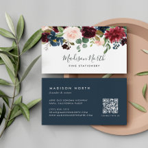 Radiant Bloom | Waterverf Floral van de marine en 