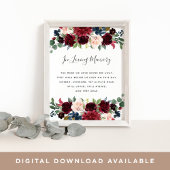 Radiant Bloom Weddenschap Poster