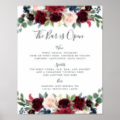 Radiant Bloom Weddenschap Poster (Voorkant)