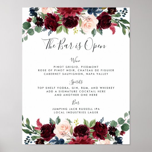 Radiant Bloom Weddenschap Poster (Voorkant)