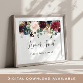 Radiant Bloom Weddenschap voor borden Poster