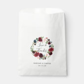 Radiant Bloom Wedding Bedankt Bedankzakje (Voorkant)