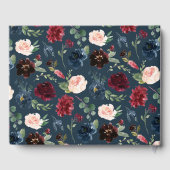 Radiant Bloom Wedding Gastenboek (Achterkant)