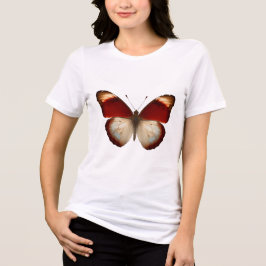 Radiant Butterfly Art Tee for Women Tri-Blend Shirt