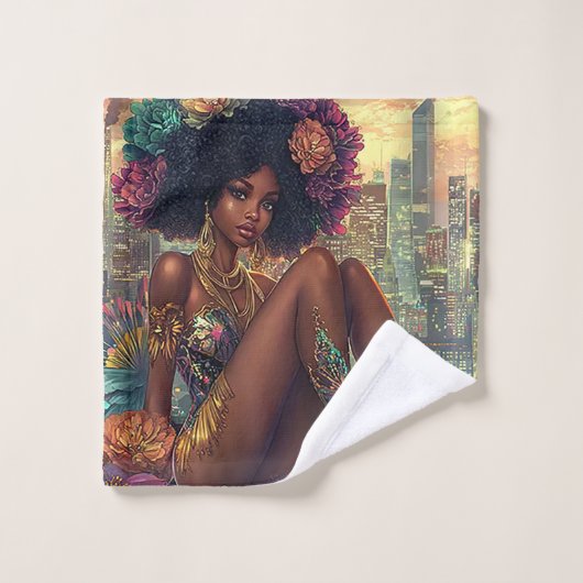 Radiant City Goddess Washandje (Wasdoekje)