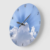 Radiant Cloud Acrylic Clock Grote Klok (Hoek)
