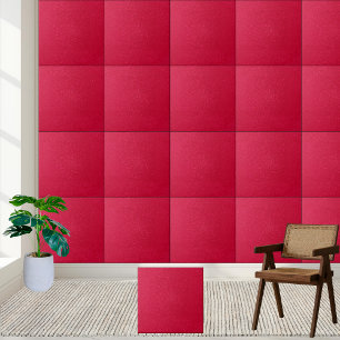 Radiant Crimson Glitter Keramische Tegel Tegeltje