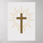 Radiant Cross Poster (Voorkant)