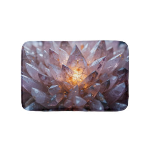 Radiant Crystal Heart Badmat