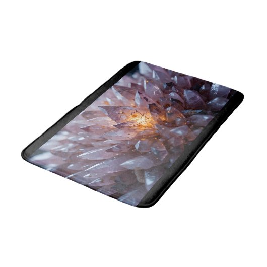 Radiant Crystal Heart Badmat (Gekanteld)