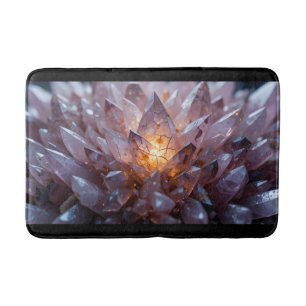 Radiant Crystal Heart Badmat