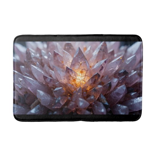 Radiant Crystal Heart Badmat (Voorkant)