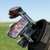 Radiant Crystal Heart Golfheadcover (Insitu)