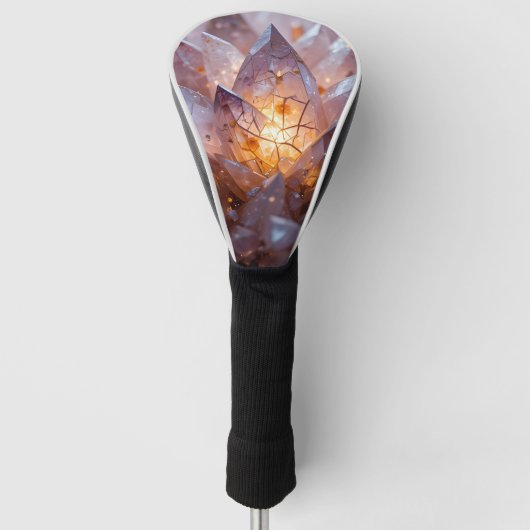 Radiant Crystal Heart Golfheadcover (Voorkant)
