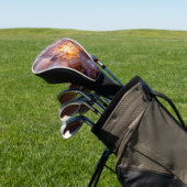 Radiant Crystal Heart Golfheadcover (Insitu)