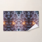 Radiant Crystal Heart Handdoek (Handdoek)