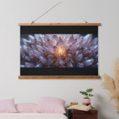 Radiant Crystal Heart Hangend Wandkleed (Slaapkamer)