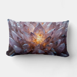 Radiant Crystal Heart Kussen